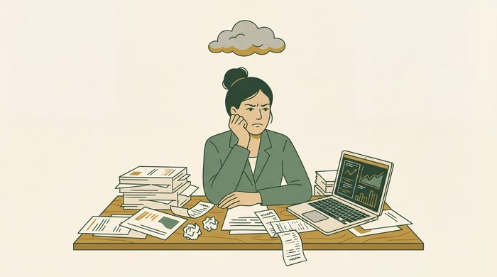 Overwhelmed by financial paperwork